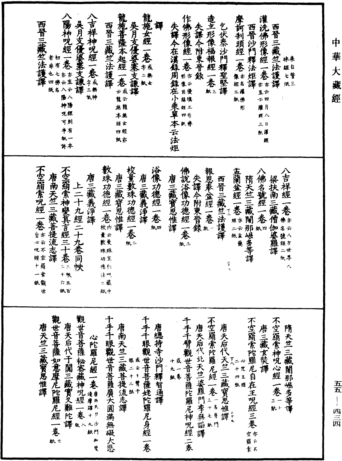 開元釋教錄《中華大藏經》_第55冊_第434頁