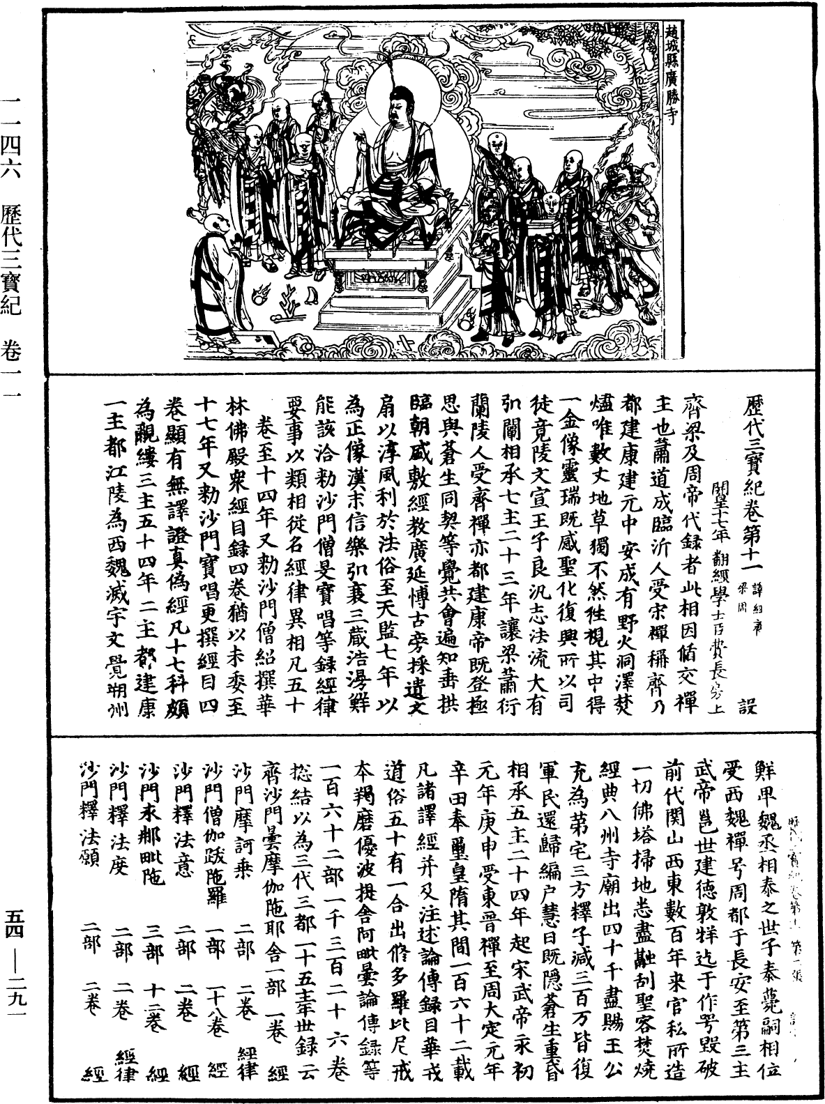 歷代三寶紀《中華大藏經》_第54冊_第291頁