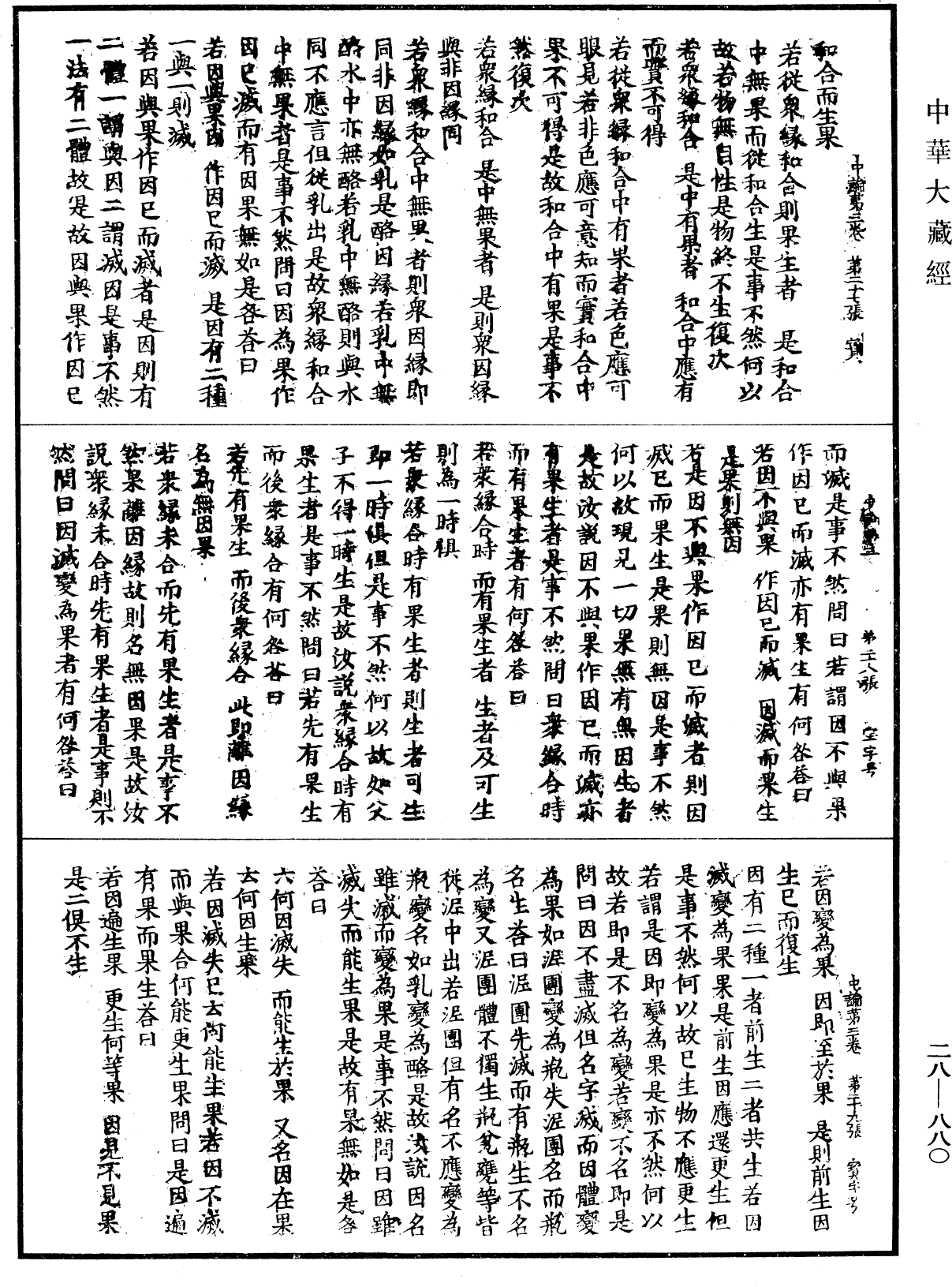 File:《中華大藏經》 第28冊 第0880頁.png