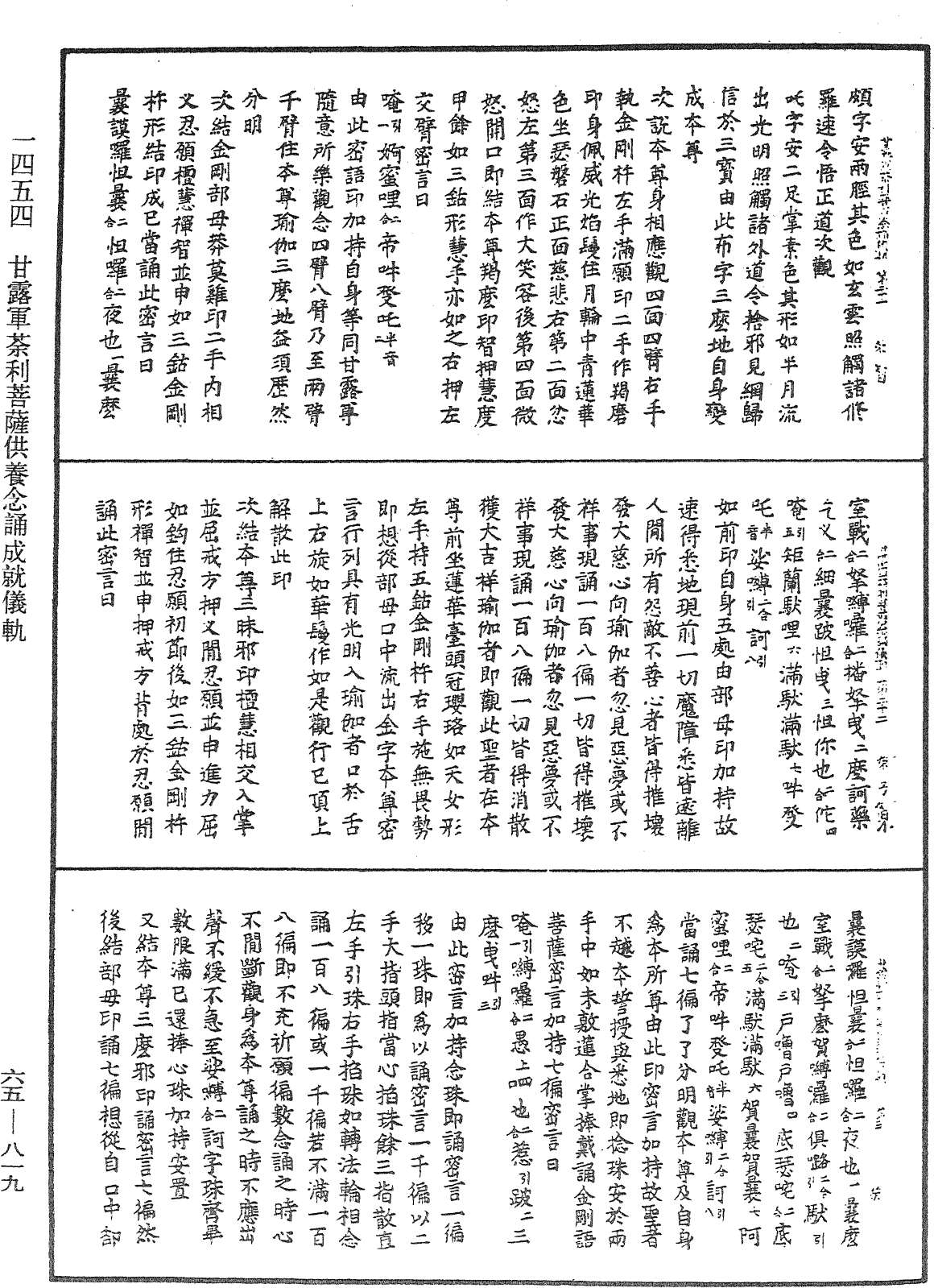 File:《中華大藏經》 第65冊 第0819頁.png