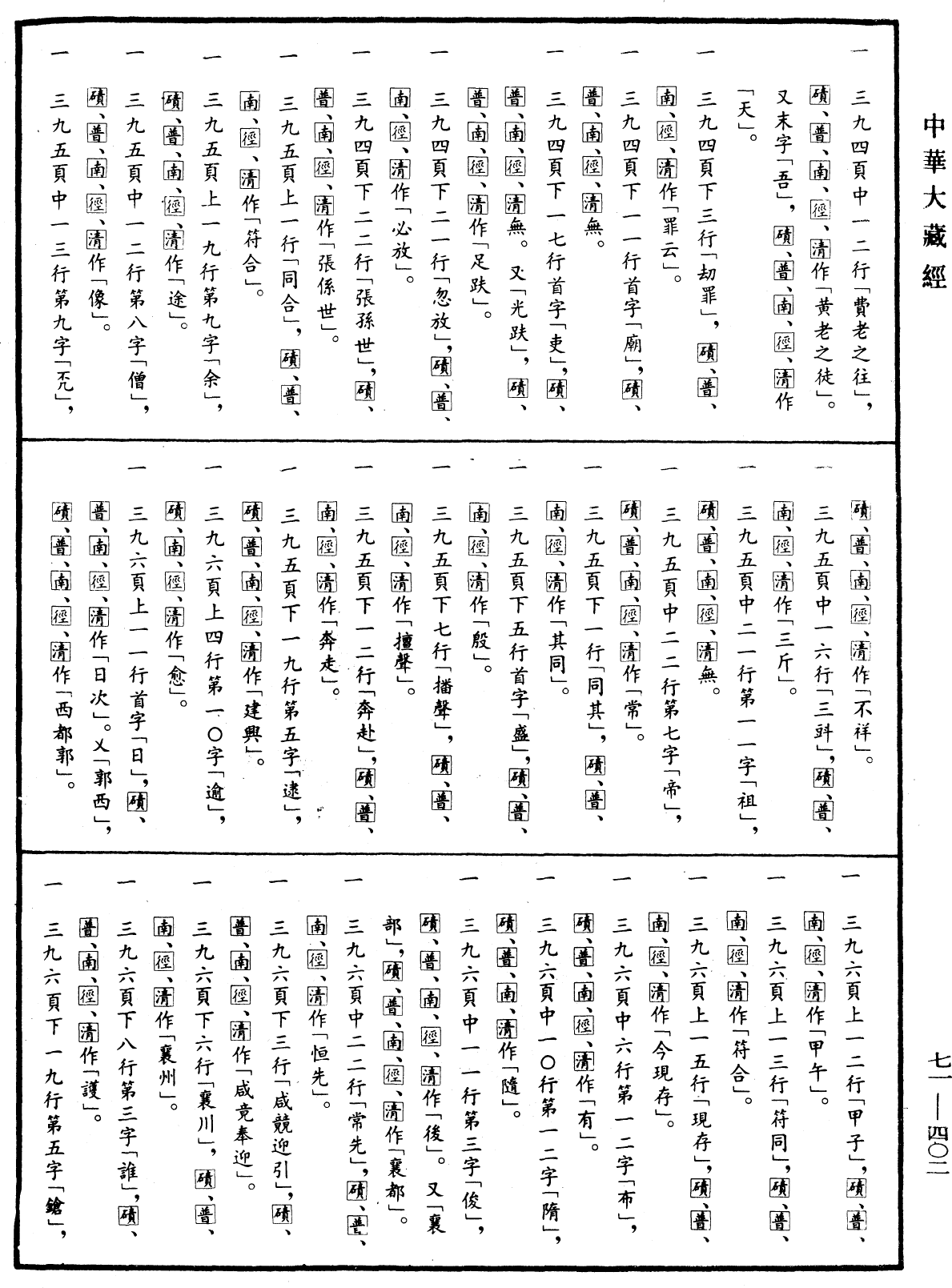 File:《中華大藏經》 第71冊 第402頁.png
