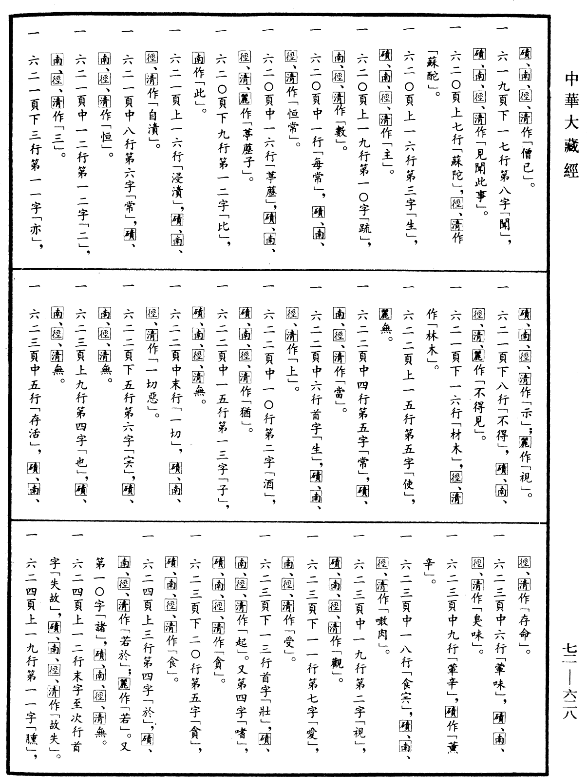 File:《中華大藏經》 第72冊 第628頁.png