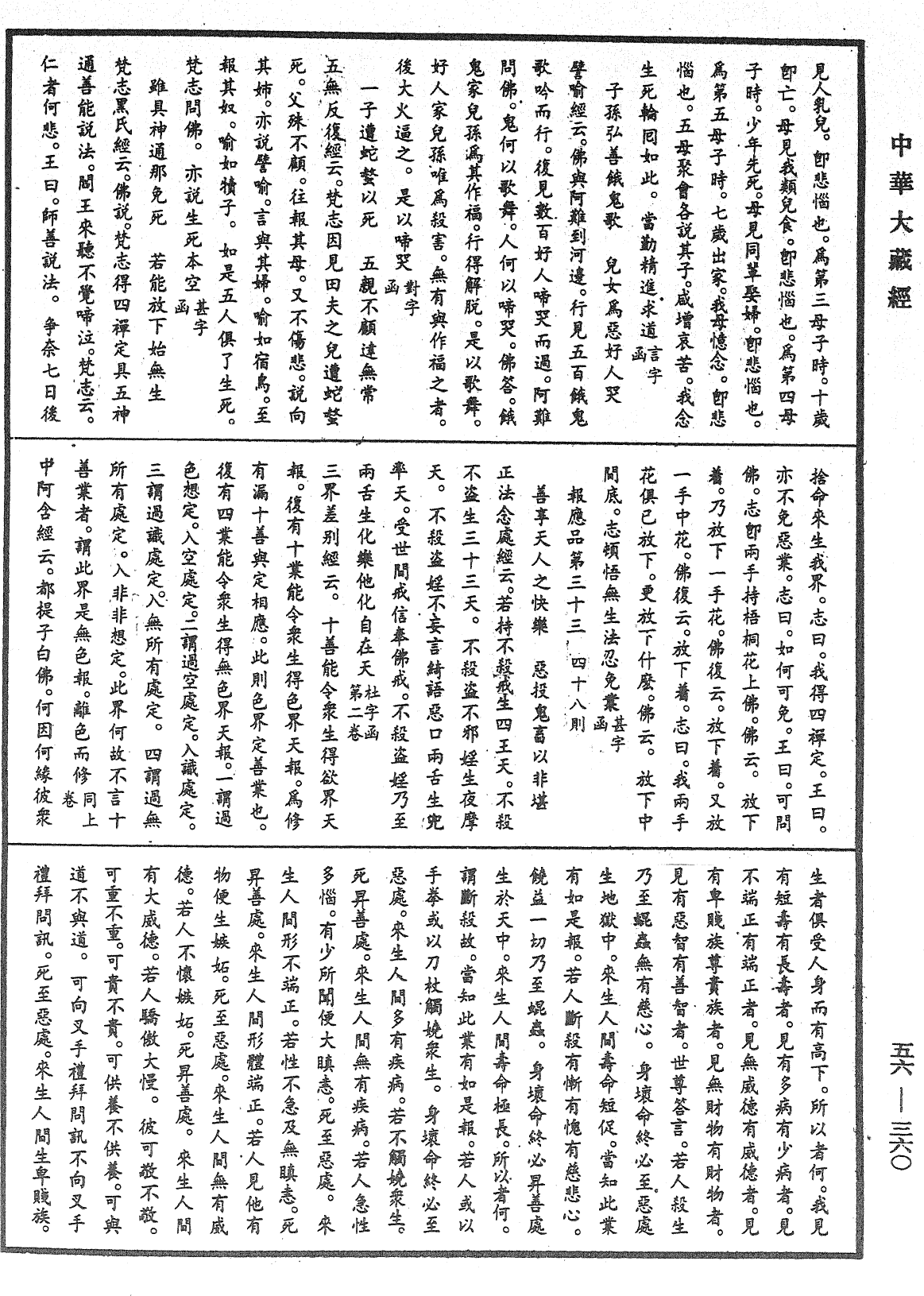 大藏一覽集《中華大藏經》_第56冊_第0360頁