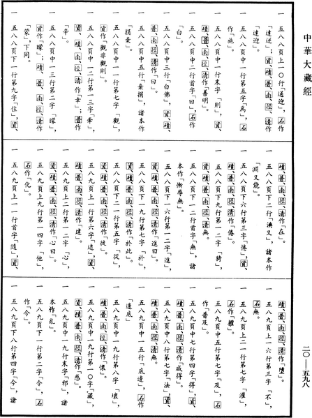 File:《中華大藏經》 第20冊 第0598頁.png