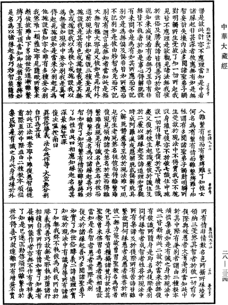 File:《中華大藏經》 第28冊 第0334頁.png