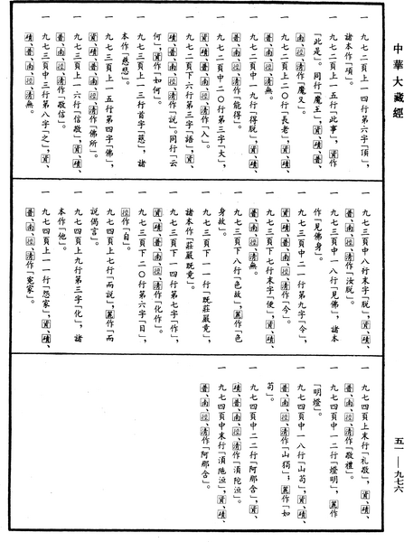File:《中華大藏經》 第51冊 第976頁.png
