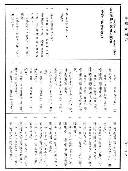 File:《中華大藏經》 第10冊 第238頁.png