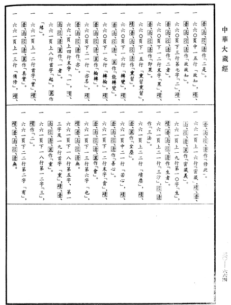 File:《中華大藏經》 第30冊 第0664頁.png