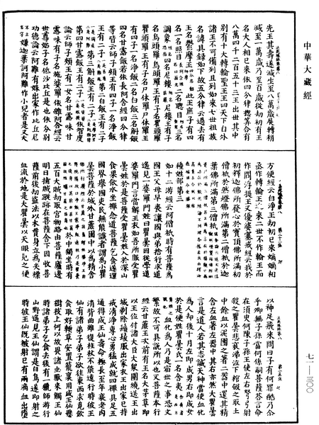 File:《中華大藏經》 第71冊 第300頁.png