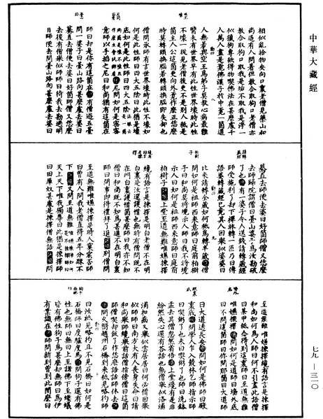 File:《中華大藏經》 第79冊 第310頁.png