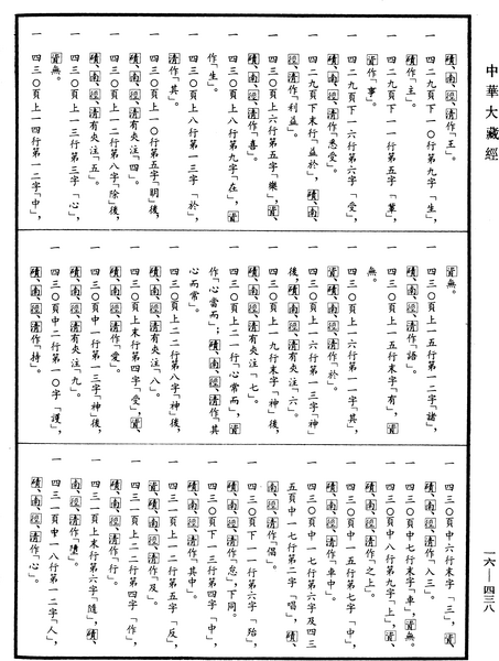 File:《中華大藏經》 第16冊 第438頁.png