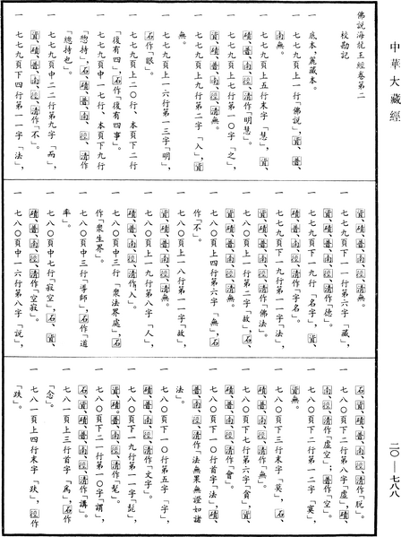 File:《中華大藏經》 第20冊 第0788頁.png