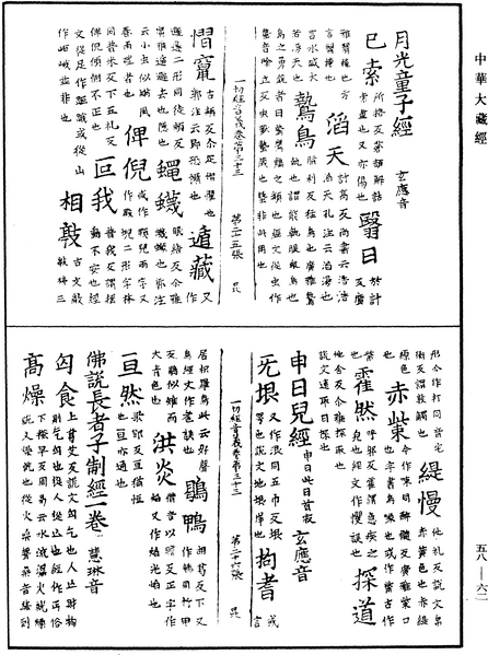 File:《中華大藏經》 第58冊 第0062頁.png