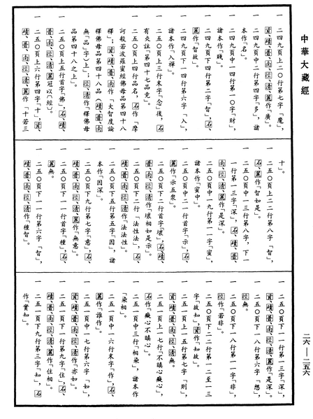 File:《中華大藏經》 第26冊 第256頁.png