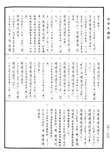 File:《中華大藏經》 第27冊 第308頁.png