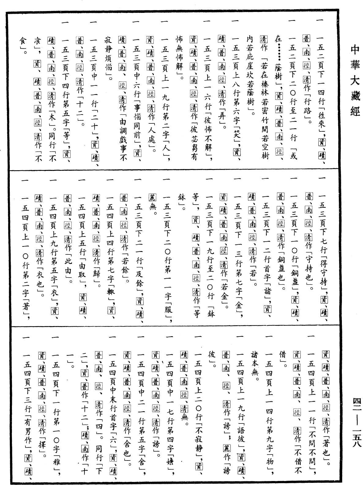 File:《中華大藏經》 第42冊 第158頁.png