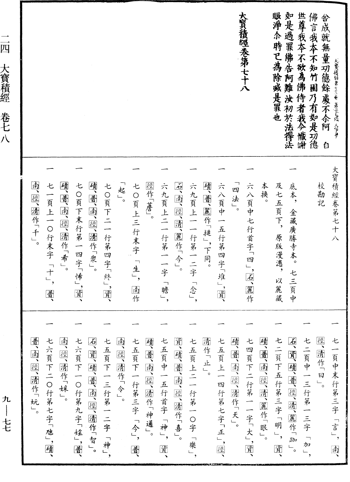 File:《中華大藏經》 第9冊 第0077頁.png