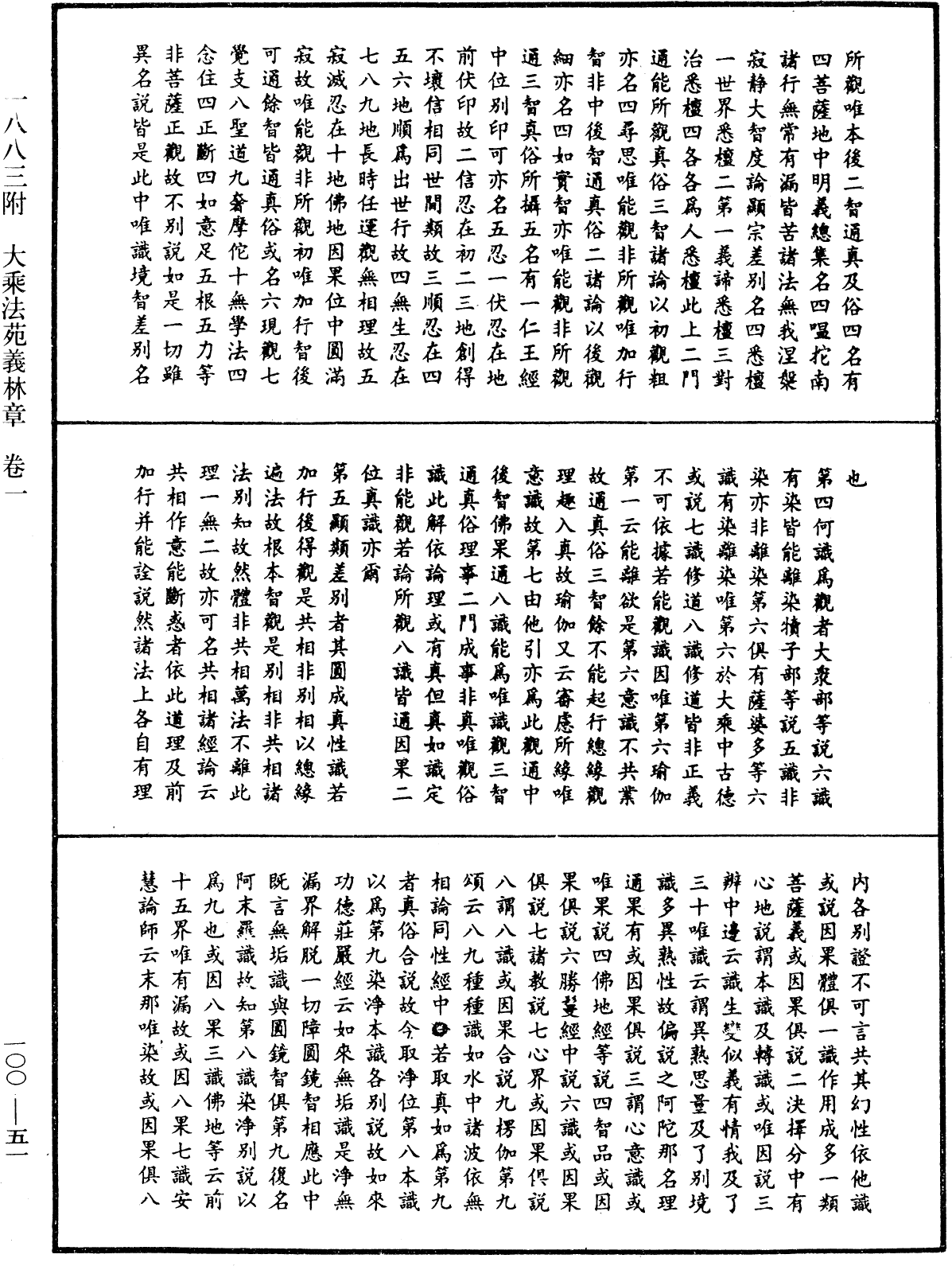 法苑義林《中華大藏經》_第100冊_第051頁