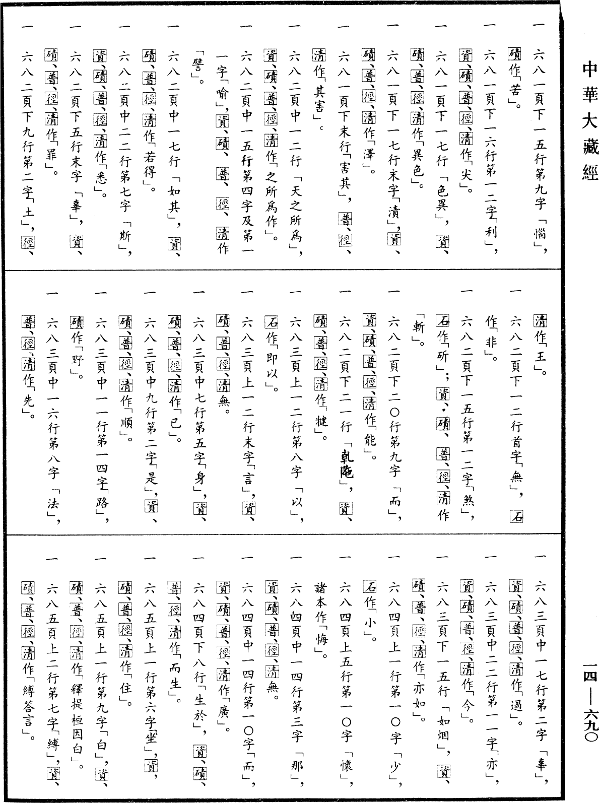 File:《中華大藏經》 第14冊 第690頁.png