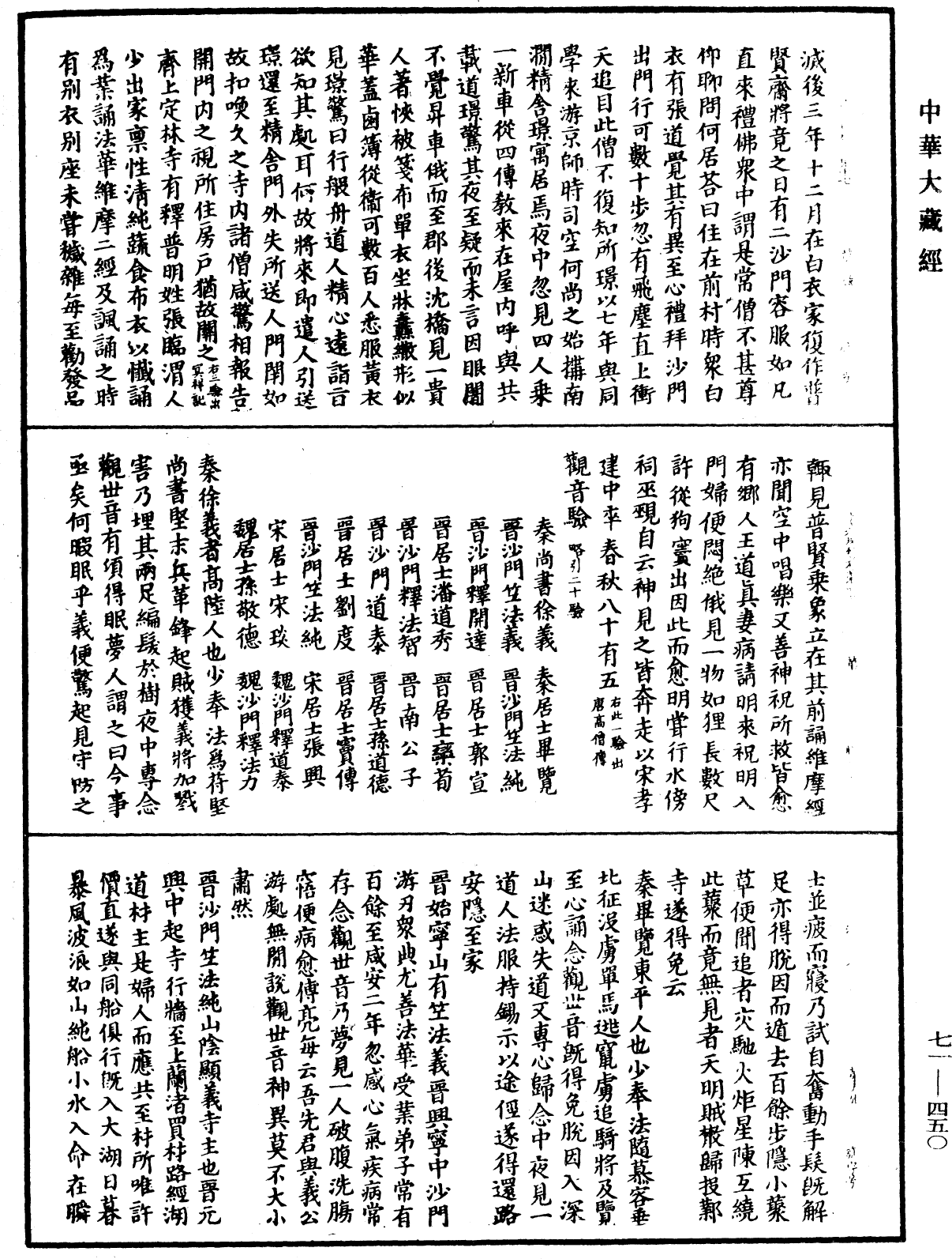 File:《中華大藏經》 第71冊 第450頁.png