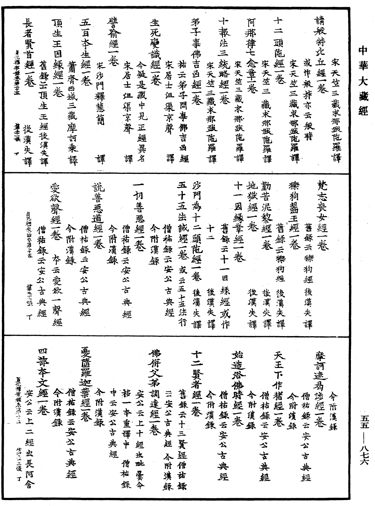 File:《中華大藏經》 第55冊 第876頁.png