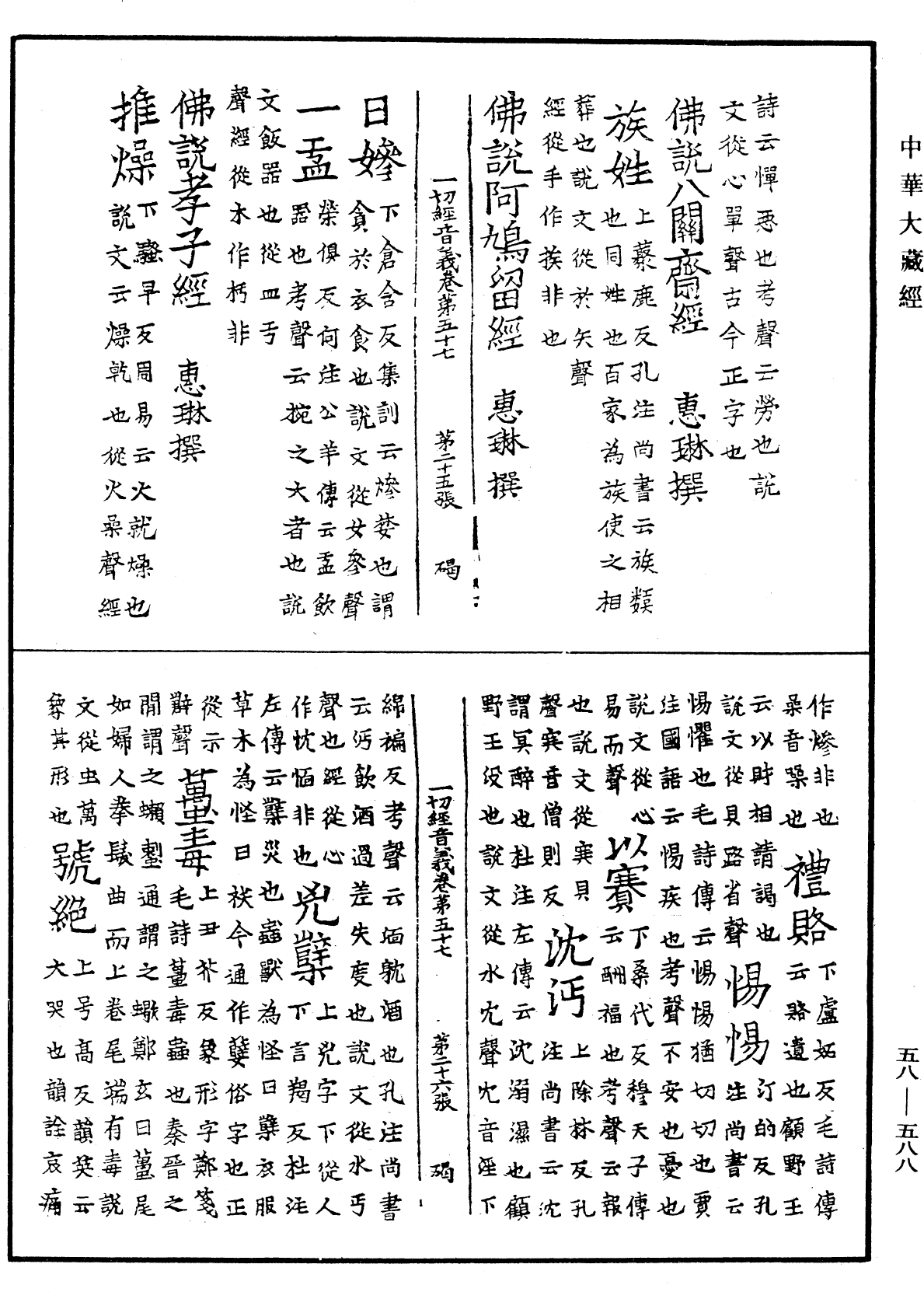 File:《中華大藏經》 第58冊 第0588頁.png