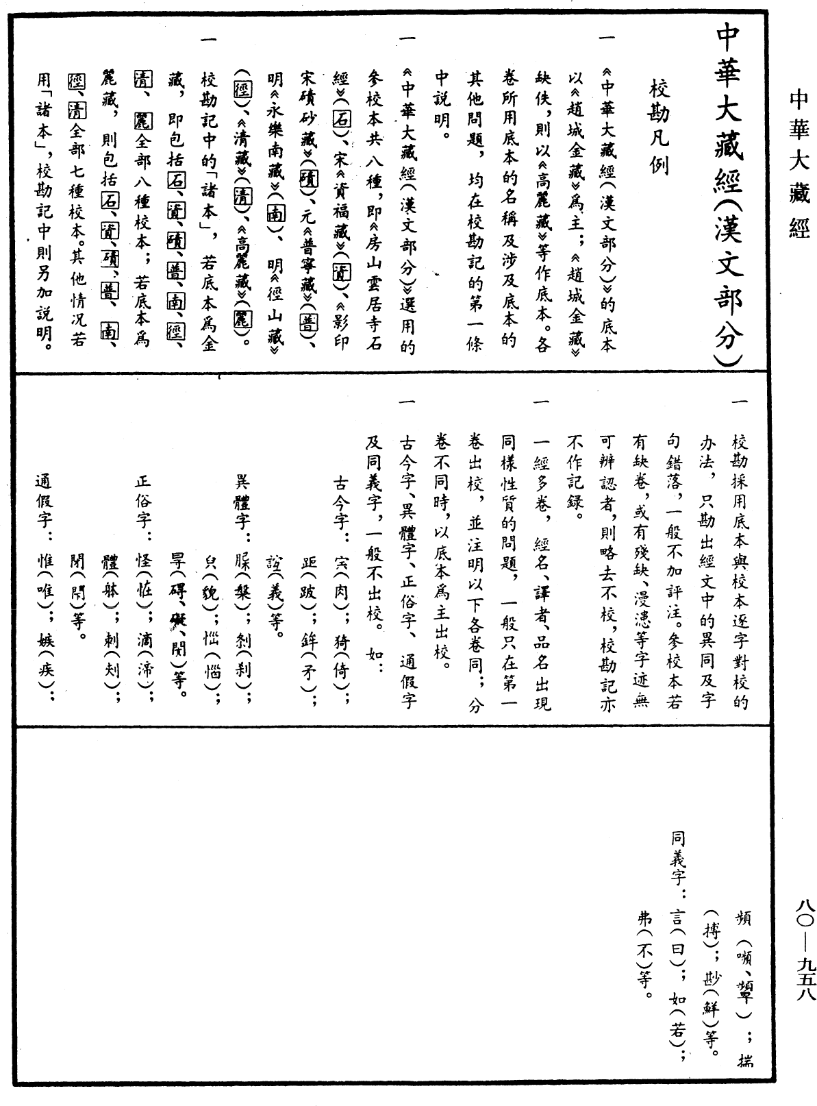 File:《中華大藏經》 第80冊 第958頁.png