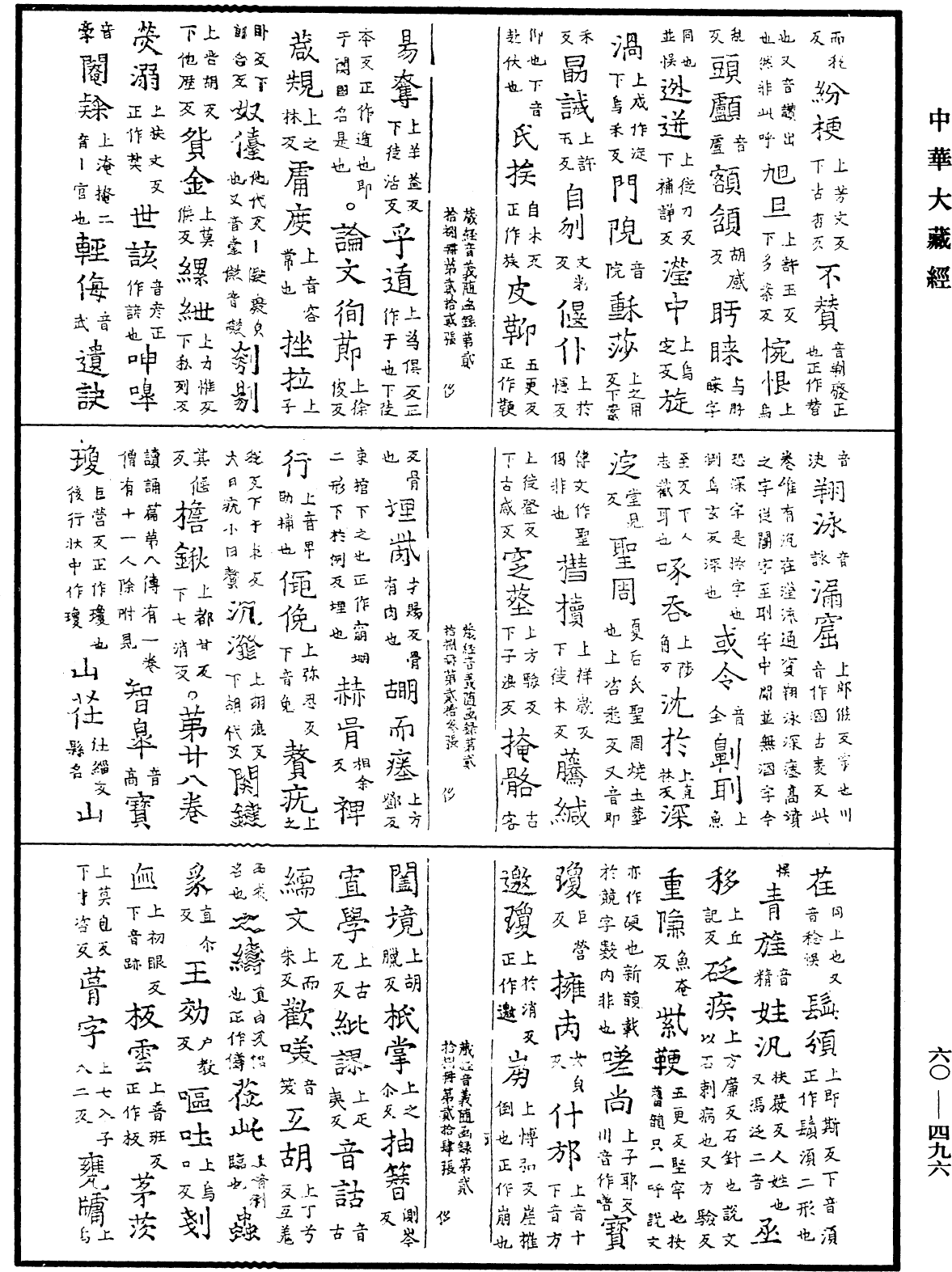 File:《中華大藏經》 第60冊 第0496頁.png