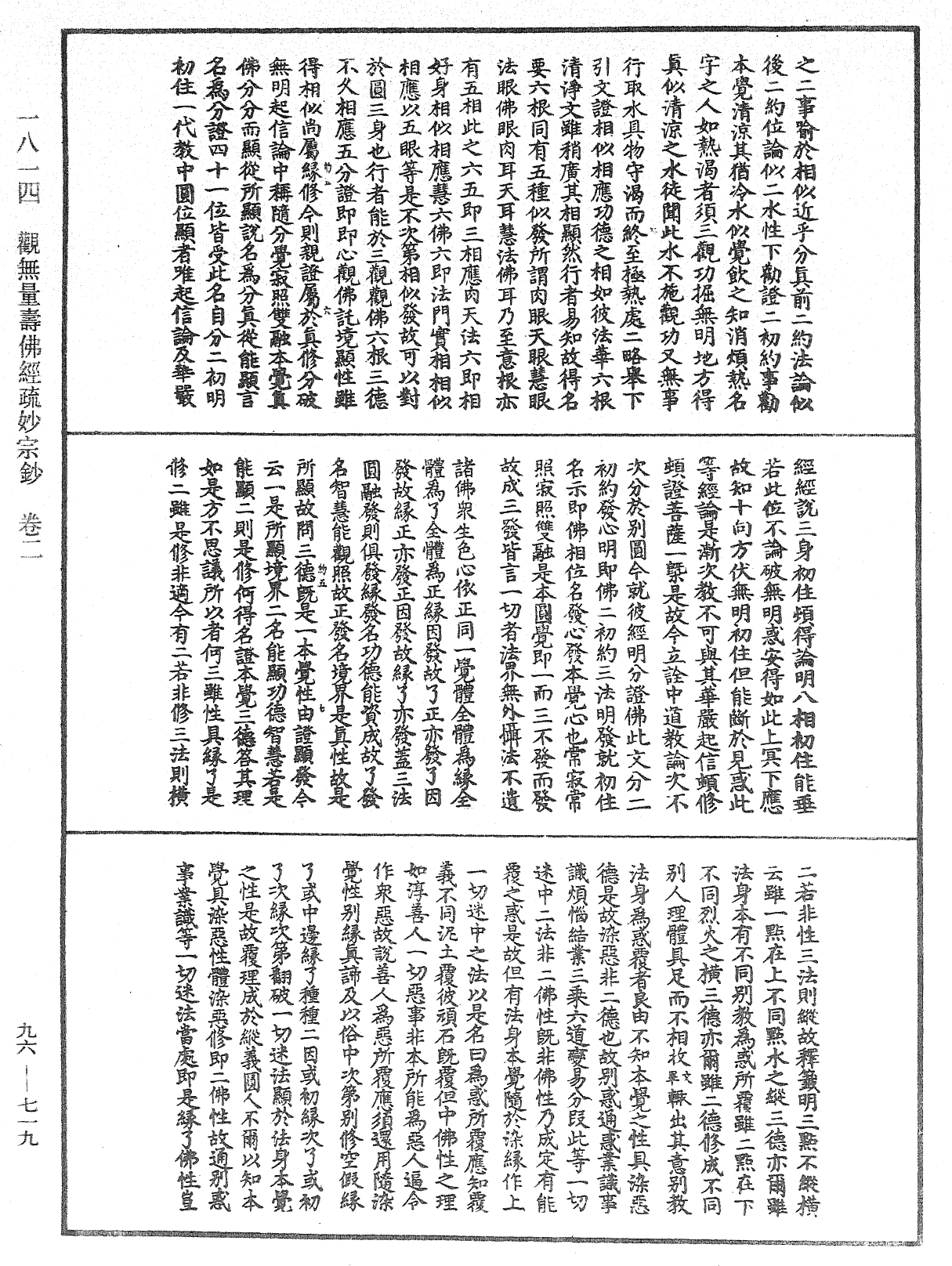 File:《中華大藏經》 第96冊 第719頁.png