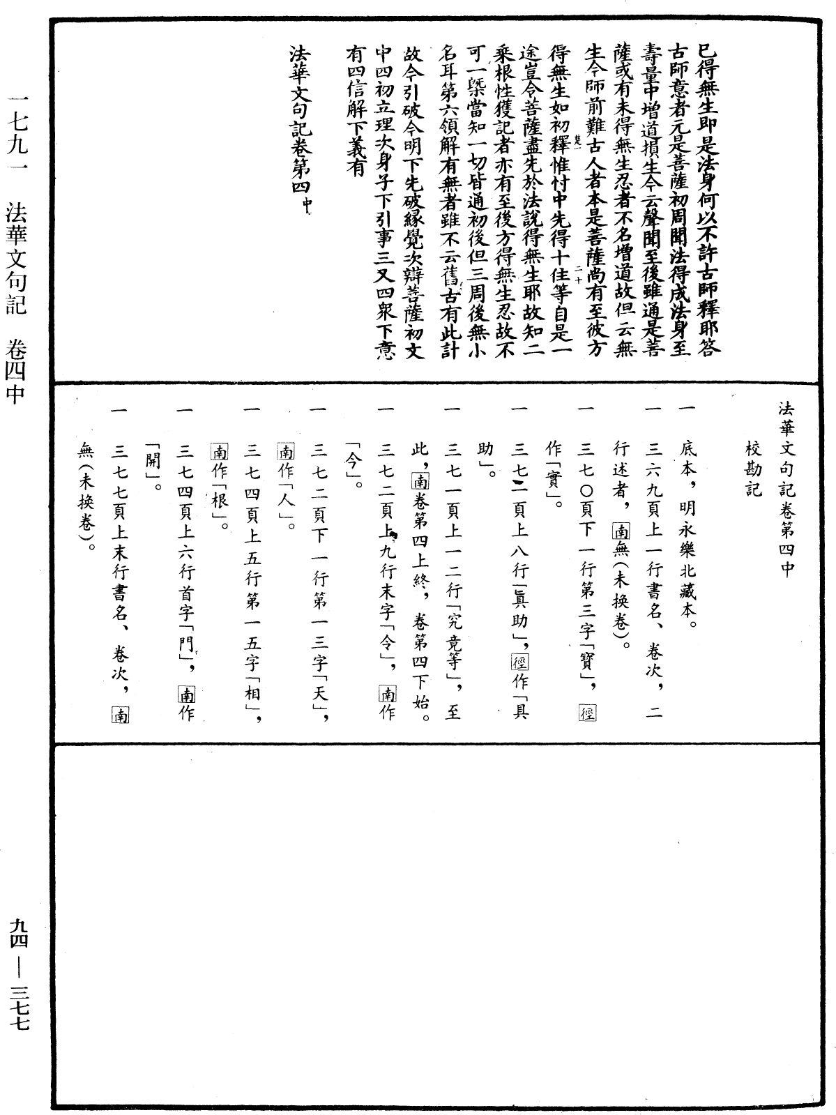 File:《中華大藏經》 第94冊 第377頁.png