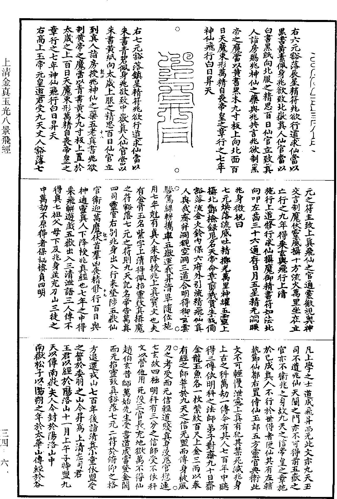 上清金真玉光八景飛經《道藏》第34冊_第061頁