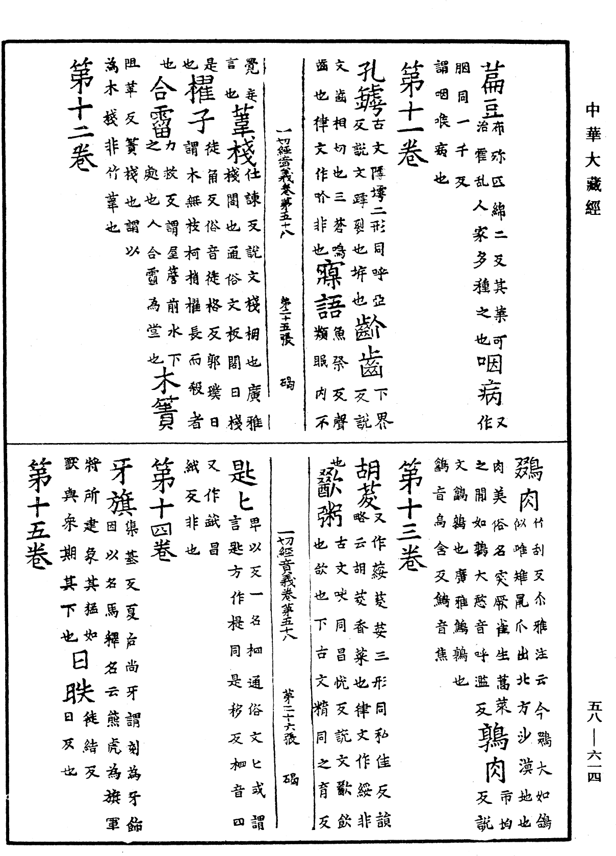 File:《中華大藏經》 第58冊 第0614頁.png