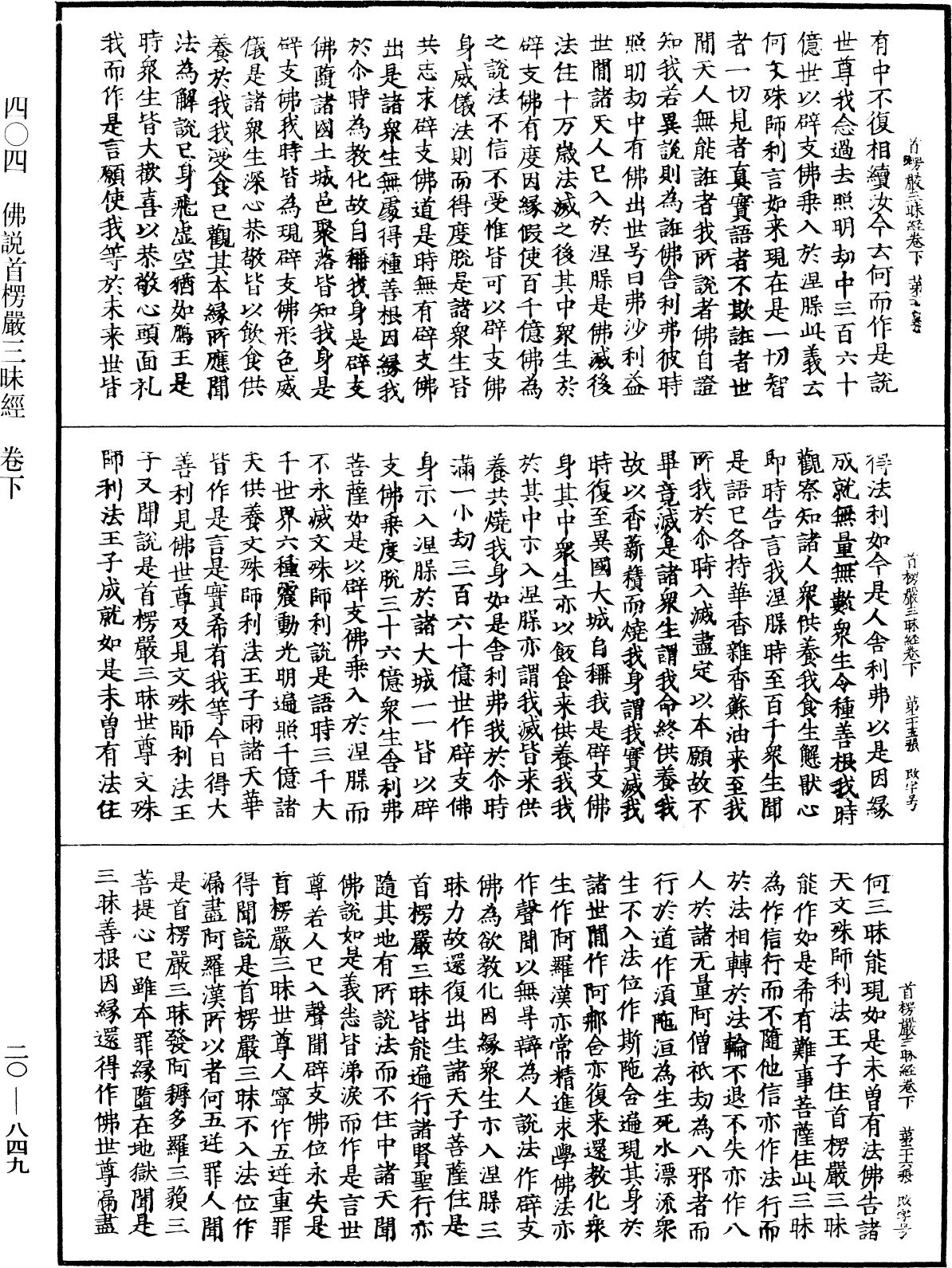 File:《中華大藏經》 第20冊 第0849頁.png
