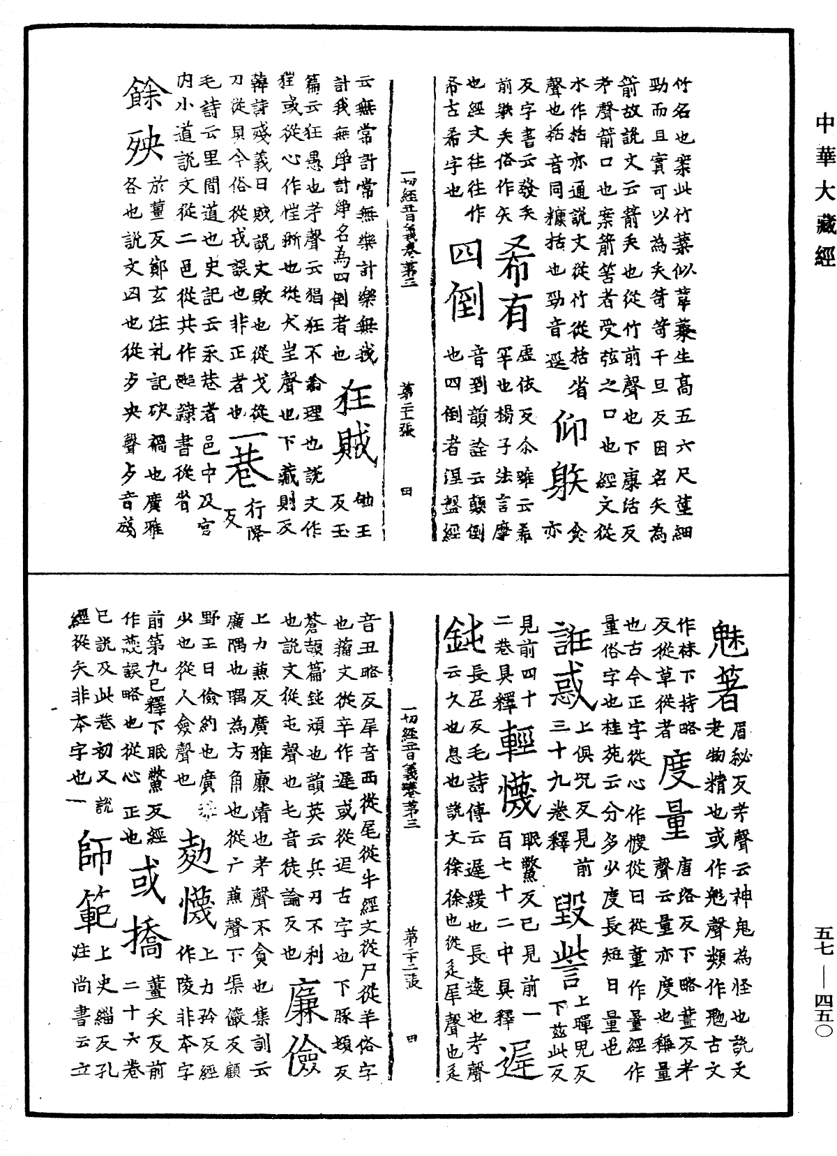 File:《中華大藏經》 第57冊 第0450頁.png