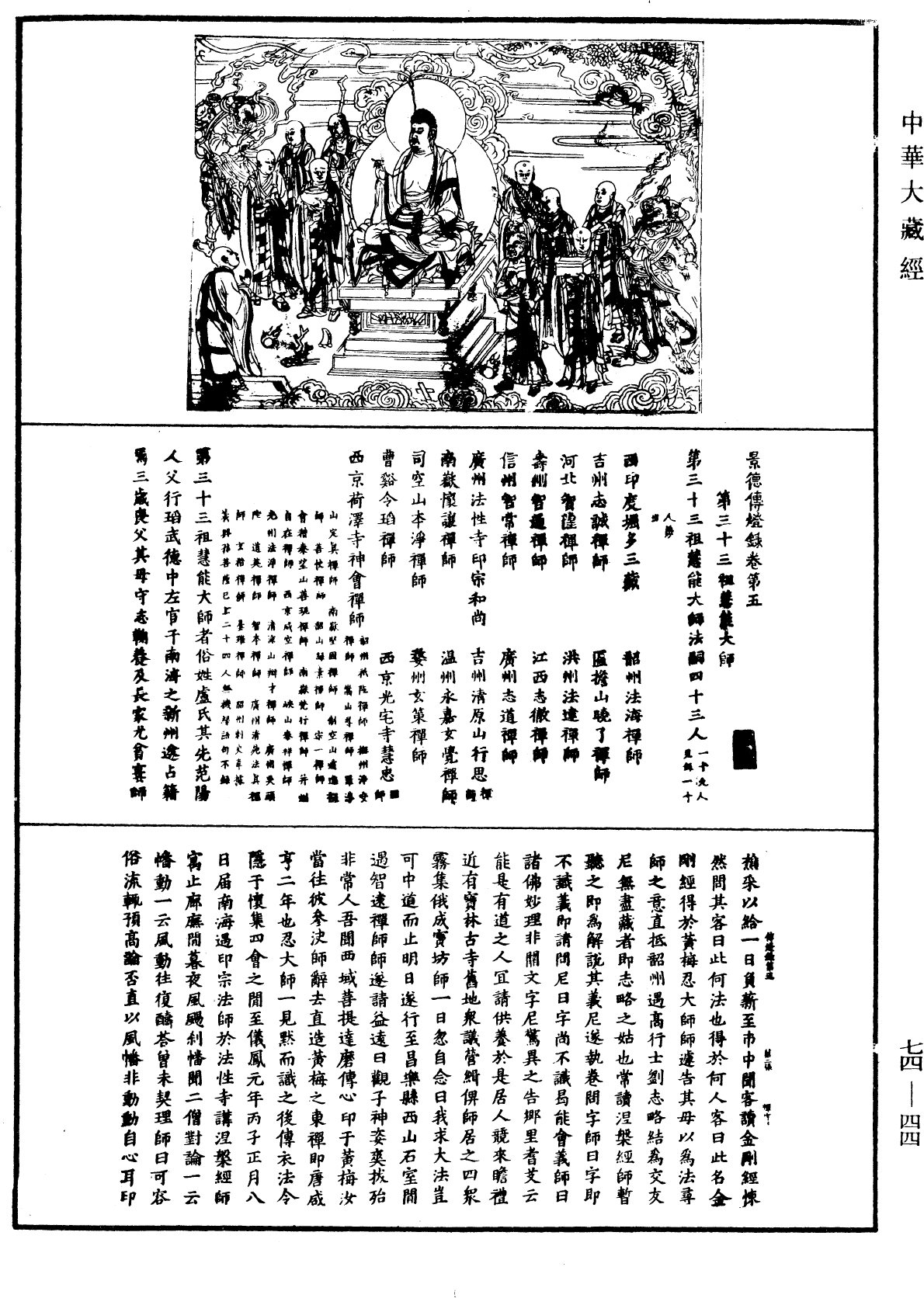 景德傳燈錄《中華大藏經》_第74冊_第044頁