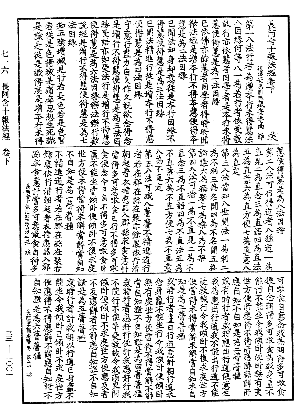 File:《中華大藏經》 第33冊 第1001頁.png