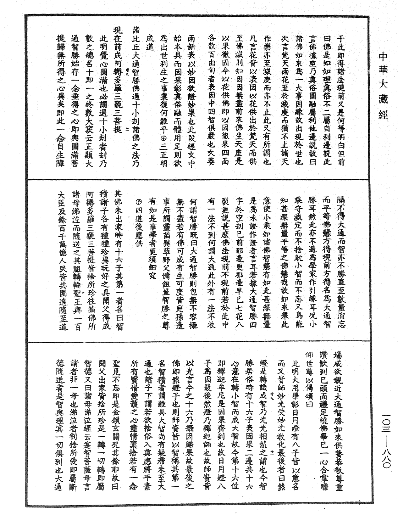 File:《中華大藏經》 第103冊 第880頁.png