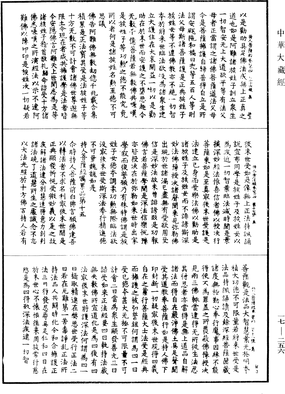 File:《中華大藏經》 第17冊 第256頁.png