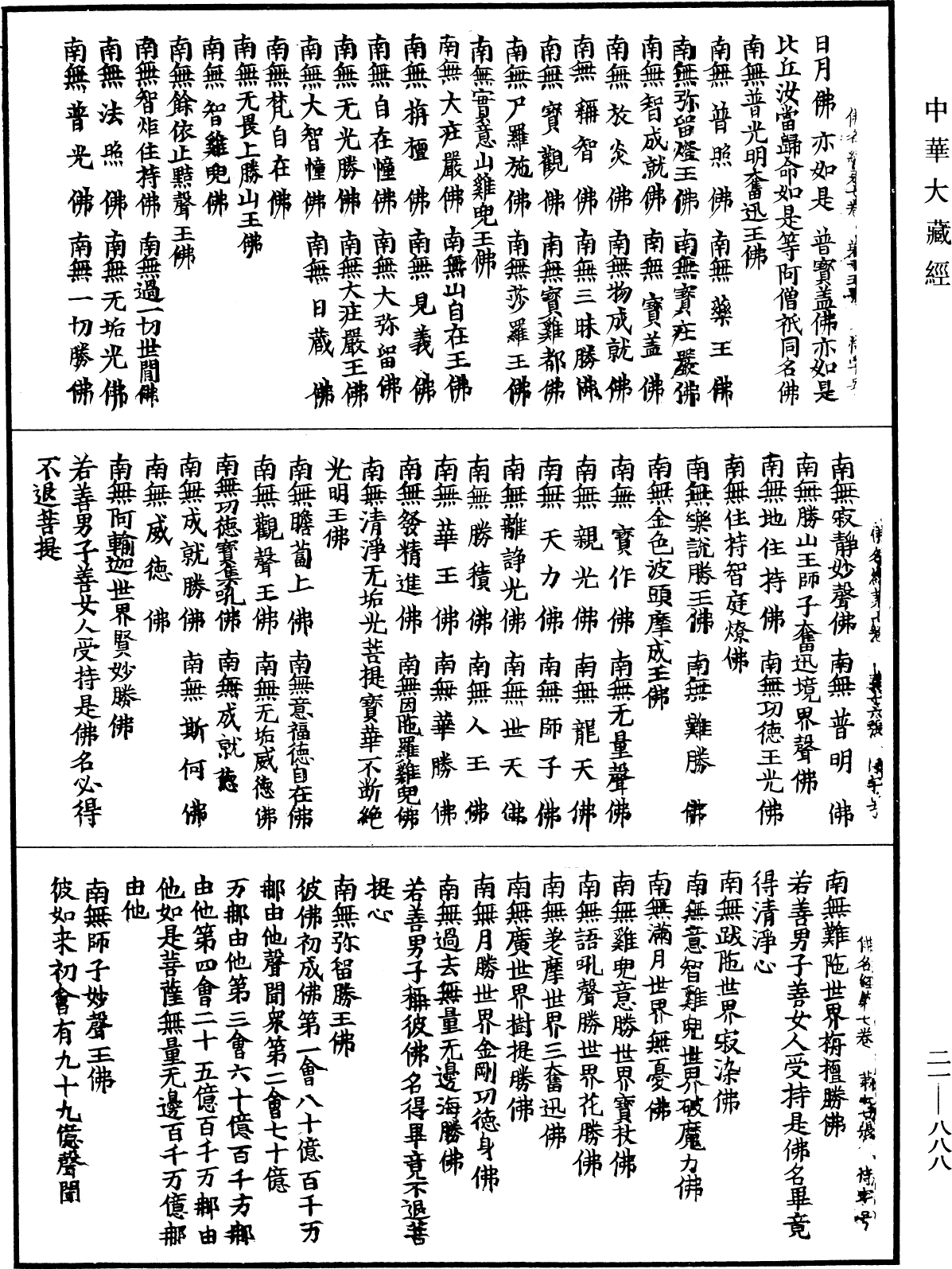 File:《中華大藏經》 第21冊 第888頁.png