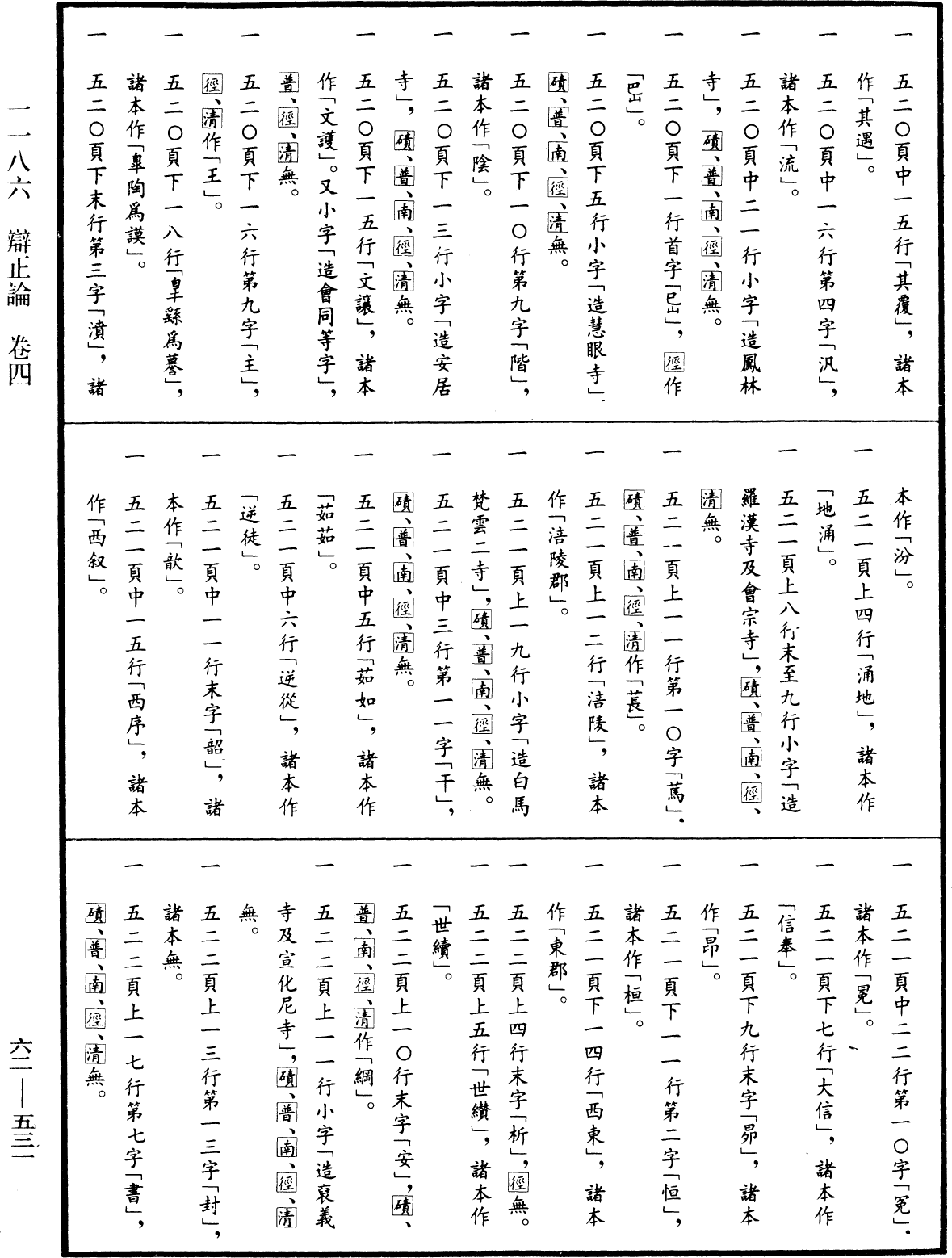 辯正論《中華大藏經》_第62冊_第0531頁