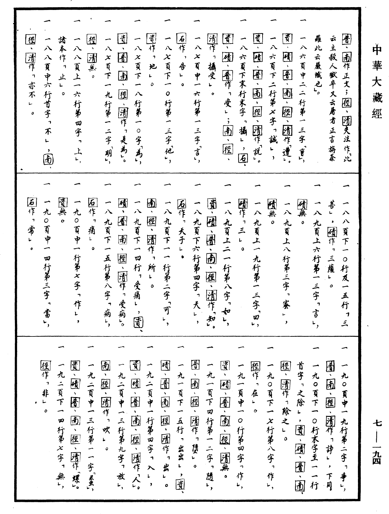 放光摩訶般若波羅蜜經《中華大藏經》_第7冊_第0194頁