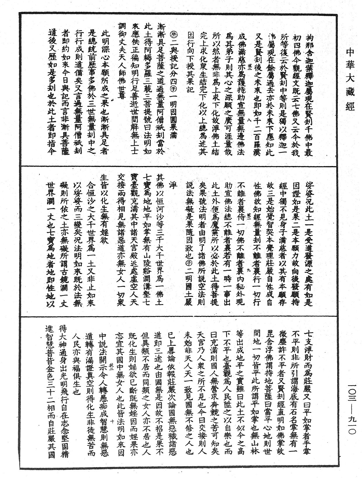 File:《中華大藏經》 第103冊 第910頁.png