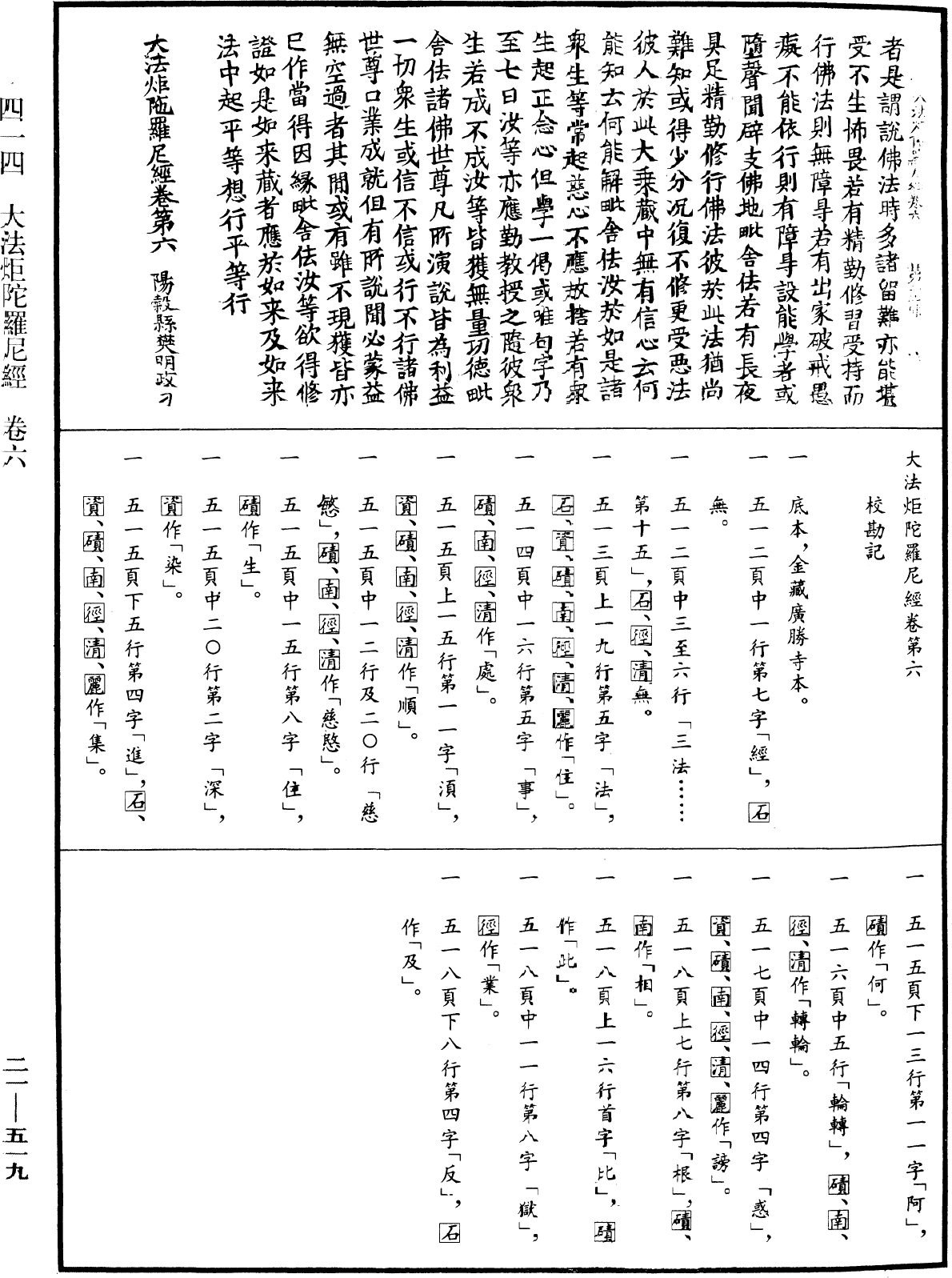 File:《中華大藏經》 第21冊 第519頁.png