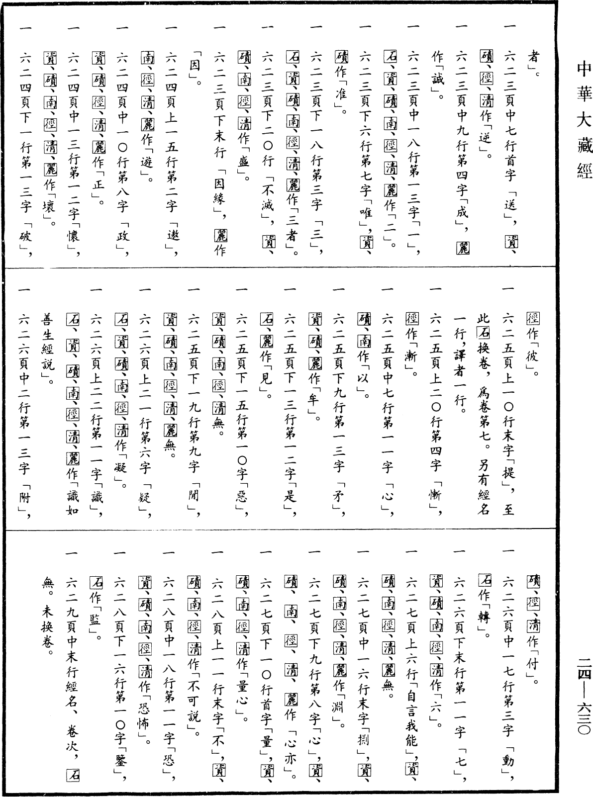 File:《中華大藏經》 第24冊 第630頁.png