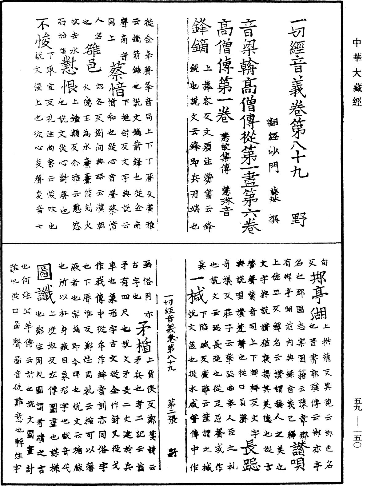 File:《中華大藏經》 第59冊 第0150頁.png