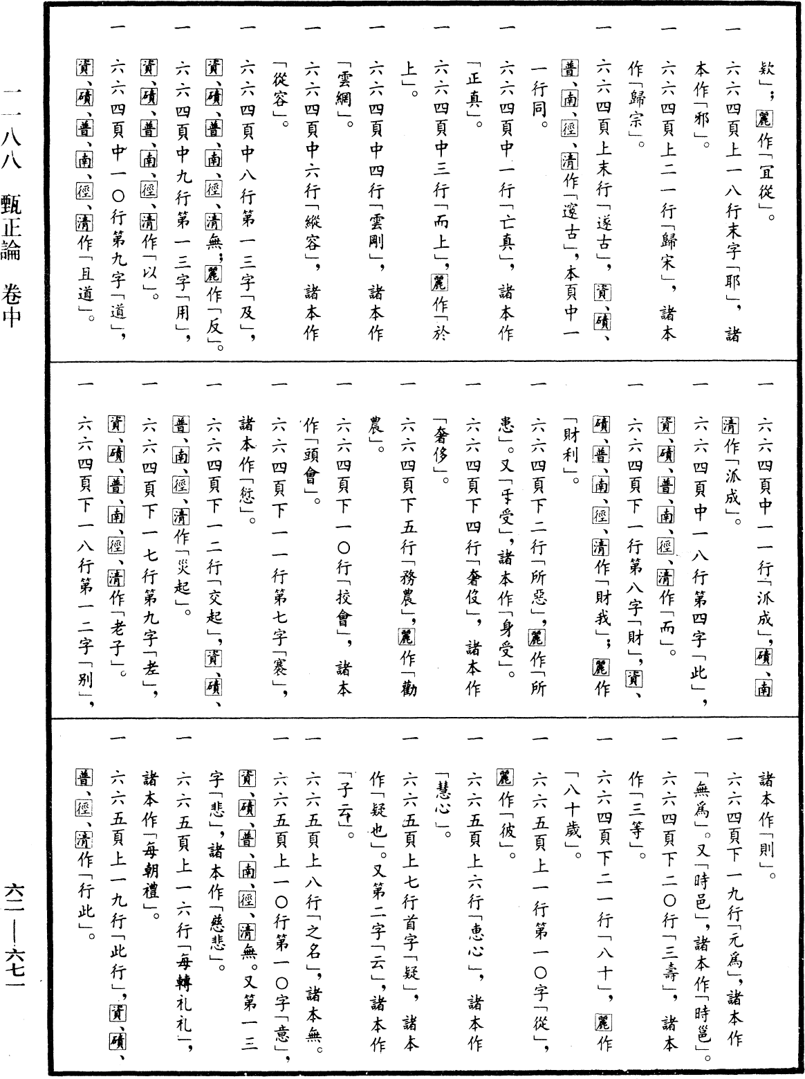 File:《中華大藏經》 第62冊 第0671頁.png