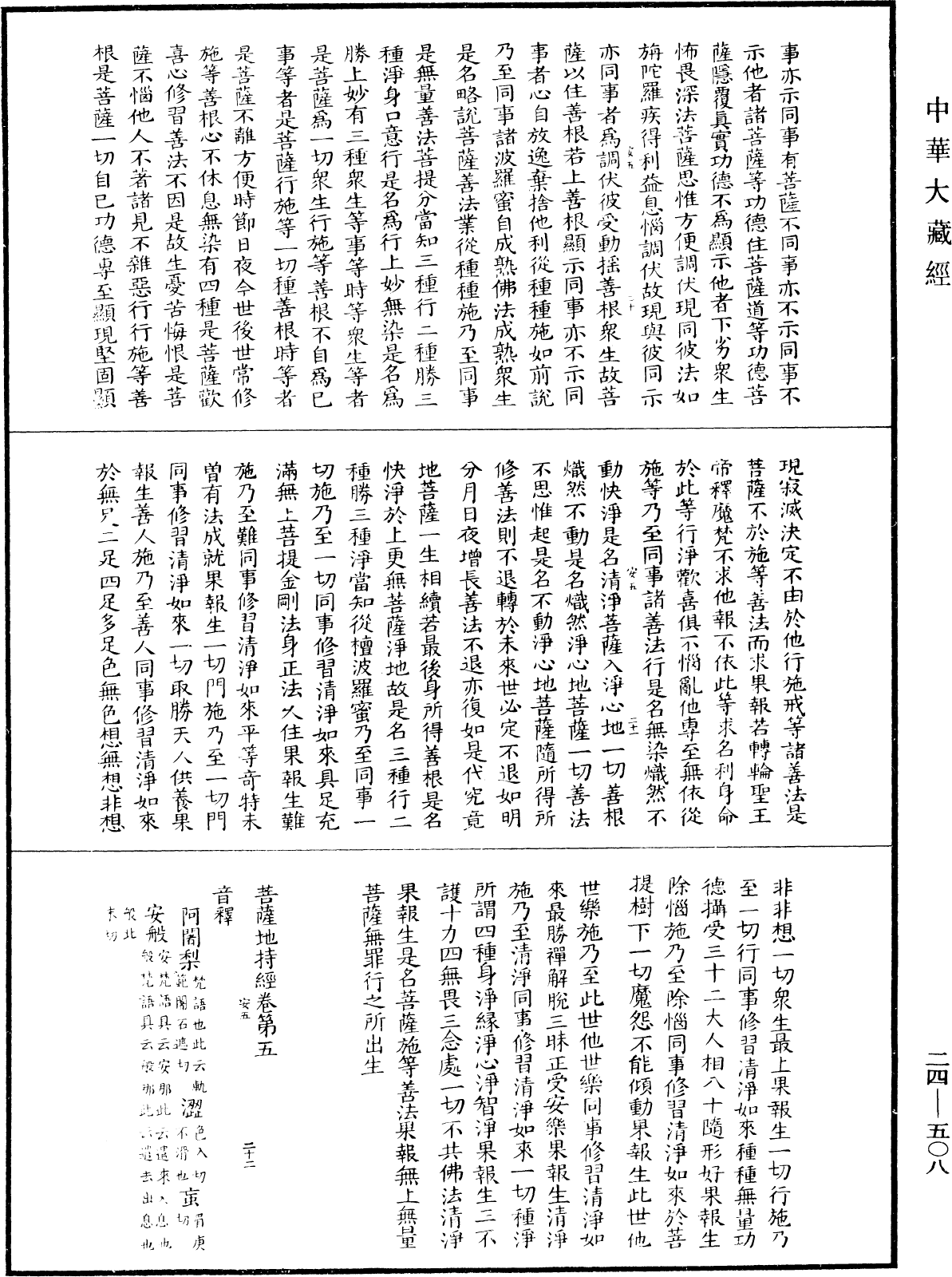 File:《中華大藏經》 第24冊 第508頁.png