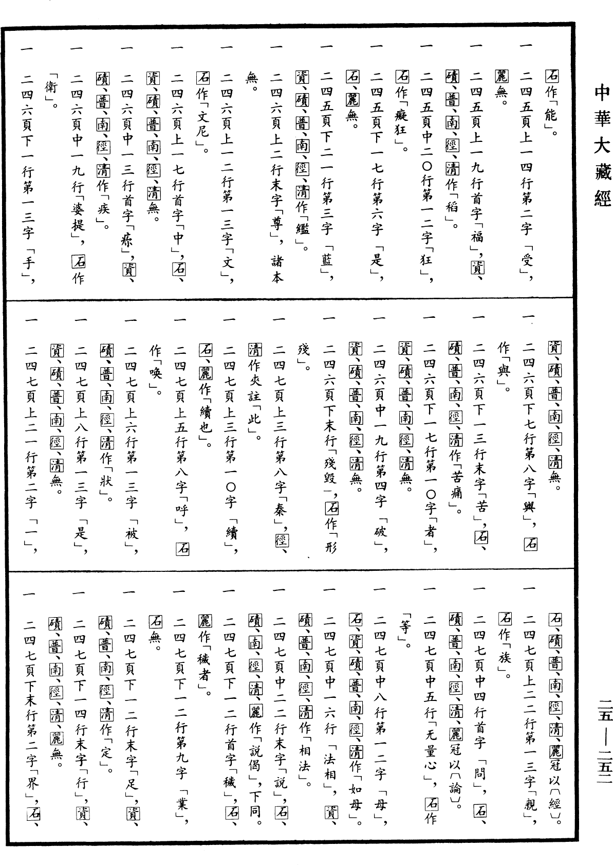 大智度論《中華大藏經》_第25冊_第252頁