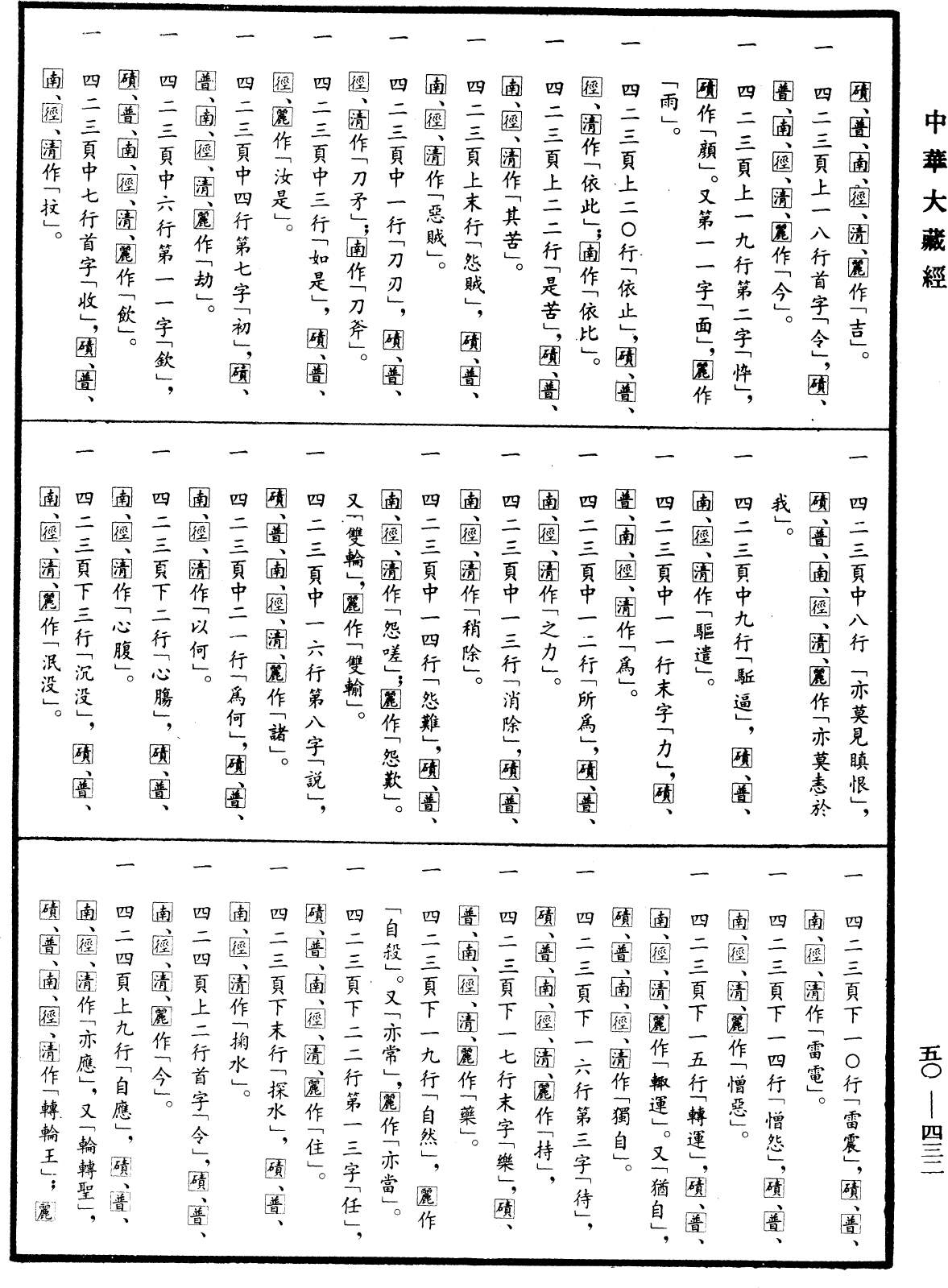 File:《中華大藏經》 第50冊 第432頁.png