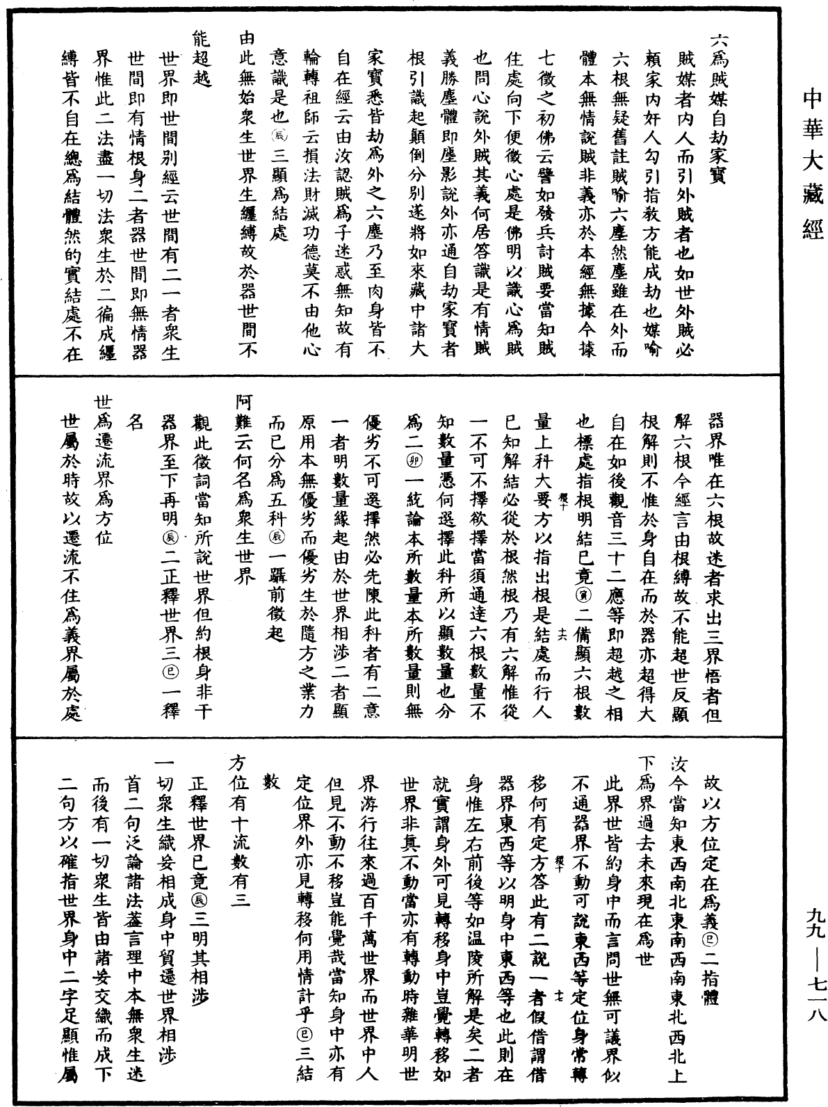 File:《中華大藏經》 第99冊 第718頁.png